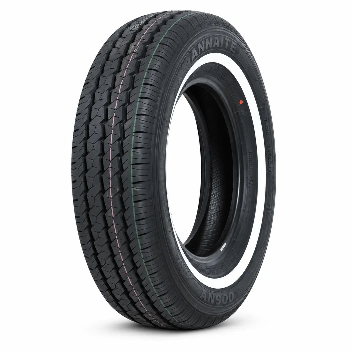 195R15C Annaite AN900 White Sidewall (WSW) 106/104R